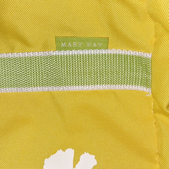 🌼 Mary Kay yellow and green floral tote bag/shoulder bag purse. - Picture 15 of 16